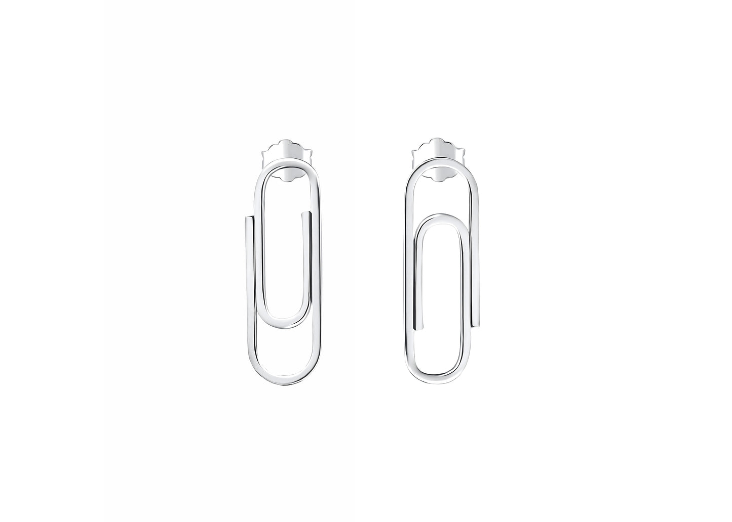 Paperclip Earrings