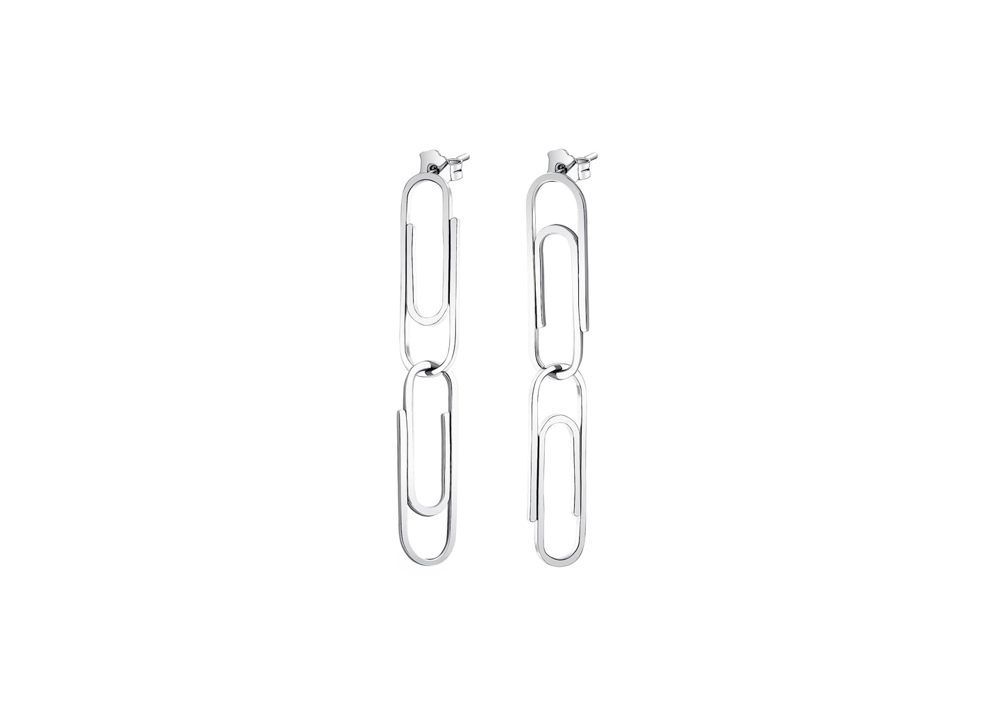 Paperclip Earrings