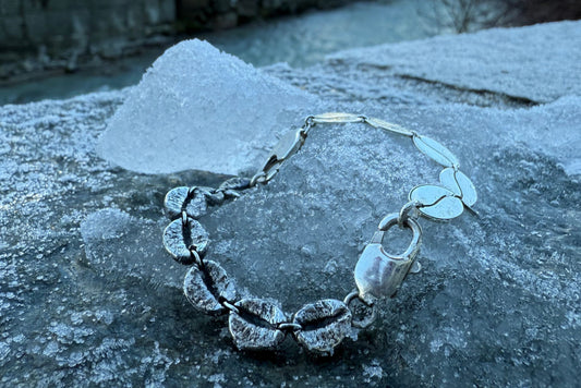 Three-Part Bean Bracelet